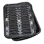 Range Kleen Porcelain Broiler Pan with Porcelain Grill