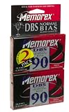 Memorex DBS 90-Minute Audio Tape (2-Pack)