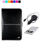 Barnes and Nobles Nook eReader Case + Retractable Car Charger + Screen Protector
