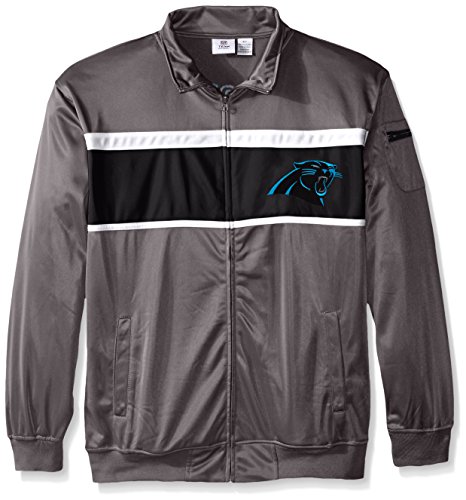 NFL Carolina Panthers Track Jacket, Charcoal
