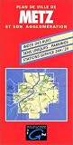 Plan de ville : Metz, plan avec livret