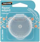 Fiskars 95287097 45mm Rotary Staight Blade 5-Pack