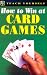 Book How to Win at Card Games (Teach Yourself)