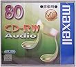 maxell 音楽用 CD-RW 80分 1枚 10mmケース入 CDRWA80MQ.1TP