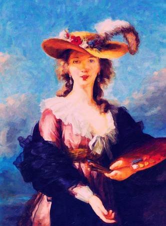Custom Order #7R-HJ7, Oil on Canvas, Custom Painting of The Person You Love, For 1 Person of Customer's Choice, Style: Photo-Realism, with Signature Text 