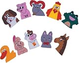 Farm Animals Finger Puppet Set