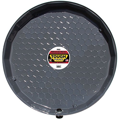 Tough Pans 25 inch PRO Hot Water heater Drain Pan with PVC Fitting Home