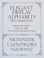 Elegant Display Alphabets (Dover Pictorial Archive Series)