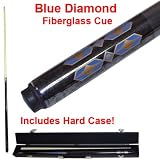 Trademark Blue Diamond Fiberglass Cue Pool Stick