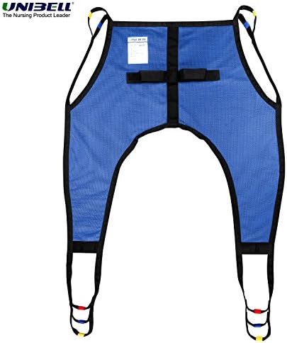 Keasy - Quick Delivery! Breathable Mesh Quick Drying Seat Patient Shower Commode Medical Lift Universal U Sling, Blue, One Size