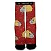 Funny Cat Adult Novelty Crew Socks Unisex One Size (Taco Cat)