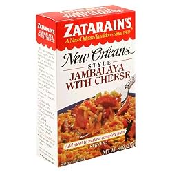 Zatarain's New Orleans Style Jambalaya with Cheese, 8-Ounce Boxes (Pack of 12)