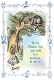 Art Poster, Alice in Wonderland: It's the Cheshire Cat - 18.75 x 27.5