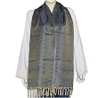 Fashion Accessories Women's Scarves Silk and Viscose Size 20 x 72 inches (srft142)