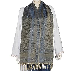Fashion Accessories Women's Scarves Silk and Viscose Size 20 x 72 inches (srft142)