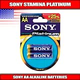 Sony Stamina Platinum AA Size General Purpose Battery - Alkaline - 1.5 V DC