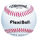 Diamond DFX-9C Cloth Covered Practice Baseball (12 Balls)