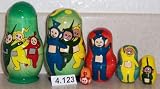 Russian Nesting Doll Teletubbies 5 Pc / 4 in #4.123