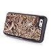 iPhone 6s Holster Case, Harsel® Heavy Duty Tree Camo Shockproof Scratch Resistant Hybrid Military w/ Belt Clip Built-in Screen Protector Case for iPhone 6s / iPhone 6 - Wheat Black