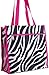 J Garden Zebra Print Tote Bag