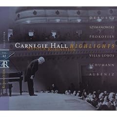 Carnegie Hall Highlights - Rubinstein Collection, Vol. 42