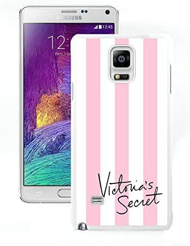 Note 4 Case Custom Design victoria's secret 01 Phone Cover Case for Samsung Galaxy Note4 N910 White