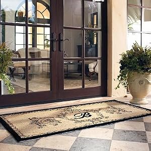 Lisette Outdoor Entry Mat - J, 30" x 48" - Frontgate