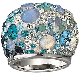 Swarovski Crystal Chic Multi Blue Ring