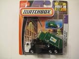 Mattel Matchbox 2009 Autocar ACX Garbage Truck Real Working Rig 1:64 Diecast Green WM Waste Management