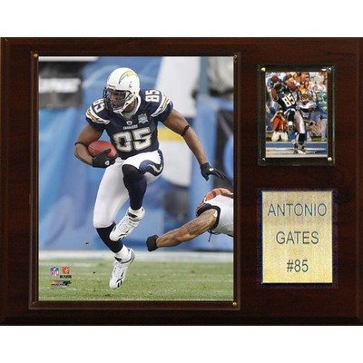 NFL San Diego Chargers Antonio Gates Player Plaque