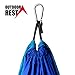 Outdoor rest Lightweight Parachute Nylon Single Hammock for Camping, Travel and Backpacking: Camp with Ease. Nicexx(TM) (Blue)