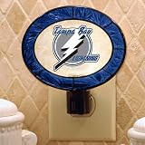 Tampa Bay Lightning Art-Glass Night Light