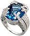 14k White Gold Ring 13/16