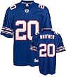 Donte Whitner Jersey: Reebok Blue Replica #20 Buffalo Bills Jersey