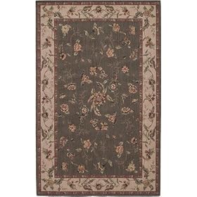 Bonnet Area Rug, 6' OCTAGON, OLIVE by Home Decorators Collection
