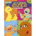 Sesame Street Let's Compare Sizes Wipe-Off Workbook: Ages 2 to 4 book cover