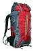 Gleam 2209 Mountain Rucksack / Hiking / trekking bag / Backpack 75 Ltrs Red & Grey with Rain Cover RS.1899.00