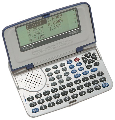 Seiko VR5000 American Heritage Talking Dictionary and Roget s II Thesaurus