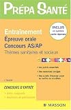 Entra�nement : Epreuve orale, Concours AS/AP