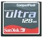 Sandisk 128 MB Ultra CompactFlash Card