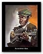 Blues Man by Justin Bua 19.75"x25" Art Print Poster