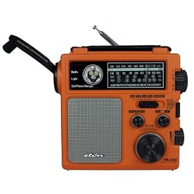 Eton FR300 Emergency Crank Radio Orange by Eton