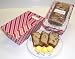 Gourmet Food : Scott's Cakes Banana Bread in a Candy Stripe Tray