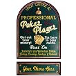 CUSTOMIZED Classic Player All Wood Decorative Sign