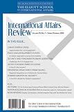 International Affairs Review: Vol. 15,  No. 1, Spring/Summer 2006