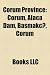 Corum Province: Corum, List of Municipalities in Corum Province, Alaca Dam, Ba Makc, Corum