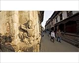 IMAGE OF Photographic Prints of Stone carving on corner of small temple from Robert Harding