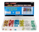 120 Car Truck SUV Low Profile Mini Blade Fuse Lot