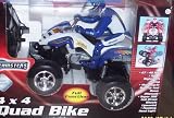 Review Teamsters  / Teamsters R/C 4X4 Quad Bike (Blue & White)