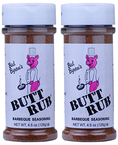 Bad Byrons Butt Rub Barbecue Seasoning 4.5 oz (Pack of 2)